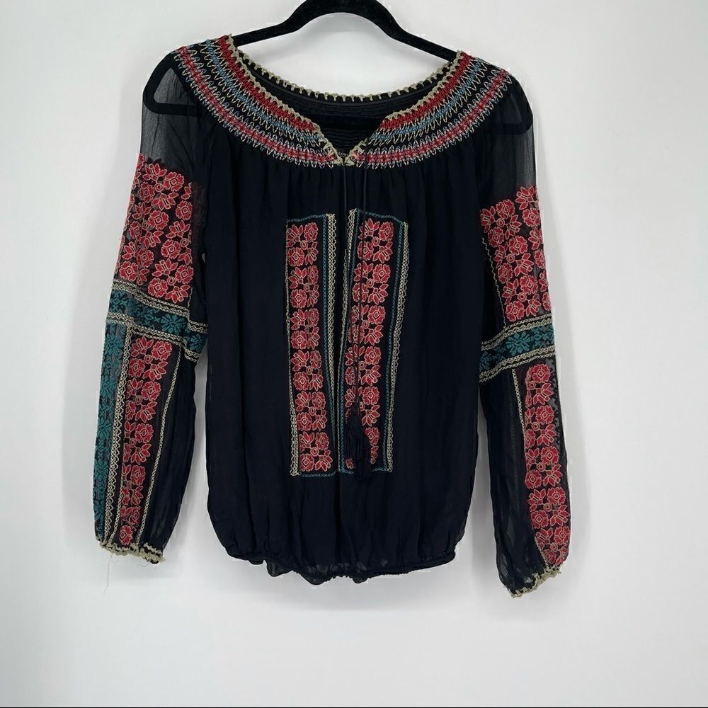 MMβCoutureβMissΒ MeβBlackβChiffonβshirt